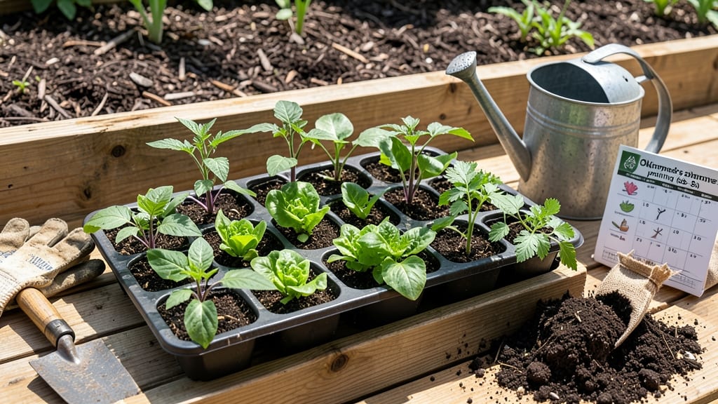 When to Plant a Vegetable Garden in Oklahoma: Spring vs Fall Timing for Zero-Frost Survival