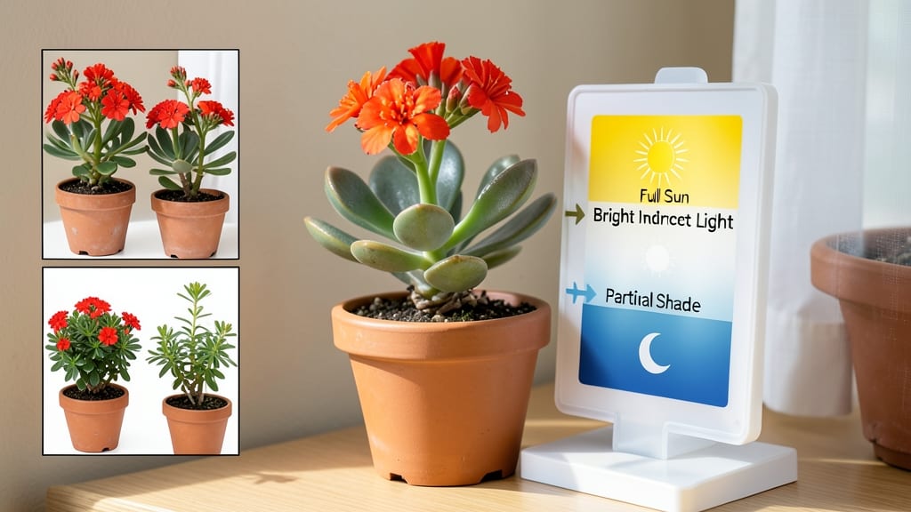 How Much Light Does a Kalanchoe Plant Need: Thriving in 3-4 Hours of Bright Indirect Sun
