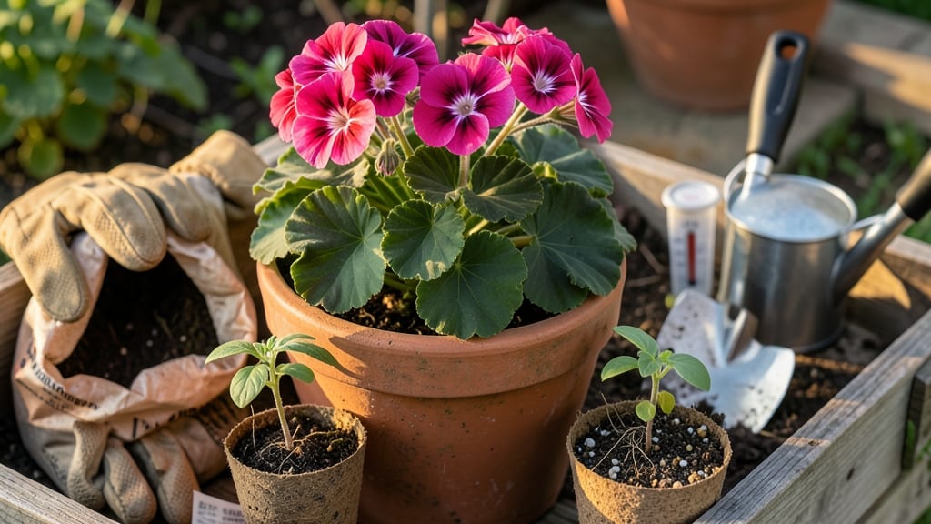 When Can You Plant Geraniums in Pots Outside: Frost-Free Timeline by Zone