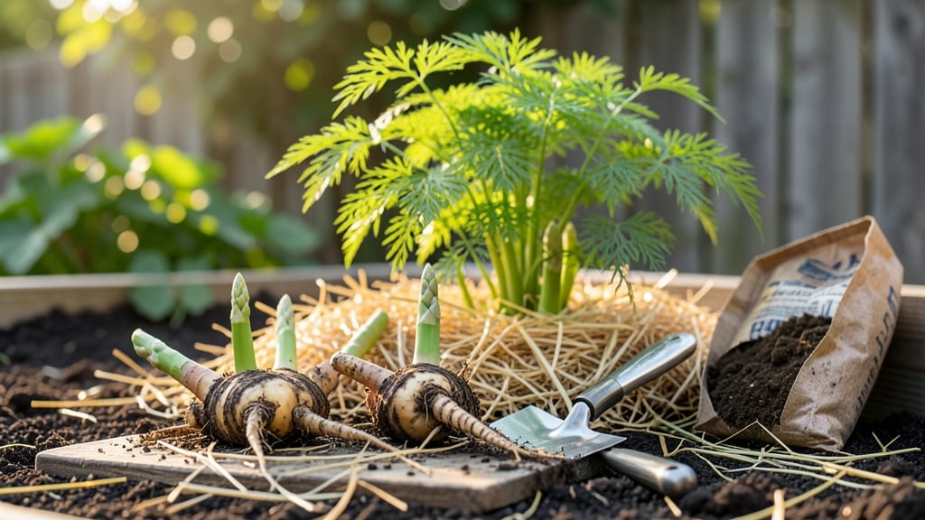 When to Plant Asparagus in Zone 8: Soil Temp Tricks for Zero-Frost Success