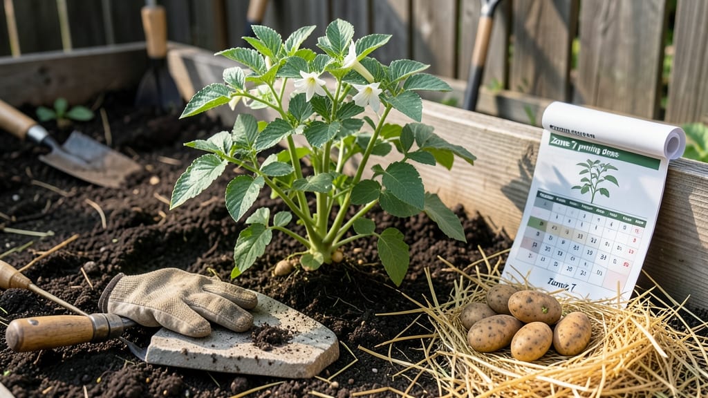 When to Plant Potatoes in Zone 7: Soil Temp Triggers for Zero-Frost Success
