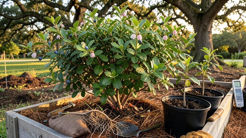 When to Plant Blueberries in Mississippi: Chill-Hour Matching Guide for Zone 8A-9B