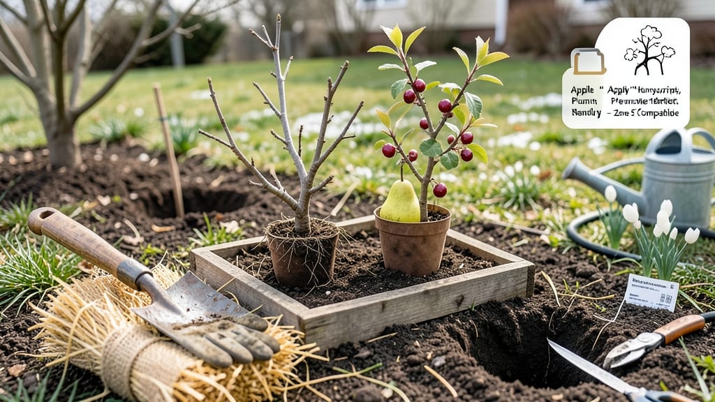 When to Plant Fruit Trees in Zone 5: Spring vs Fall Timeline for Strong Root Growth