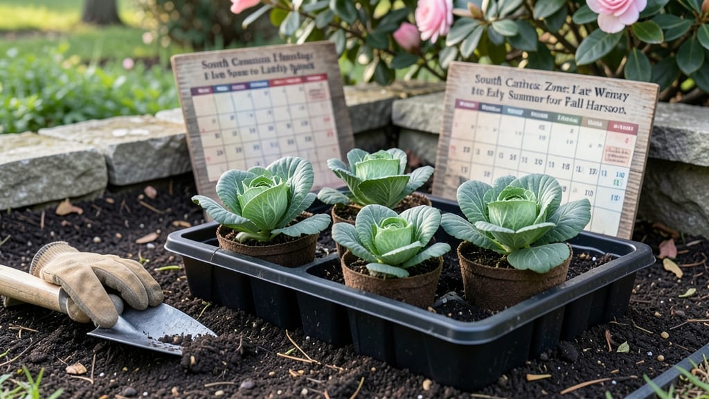 When to Plant Cabbage in South Carolina: Frost-Free Window by Coastal vs Inland Zones