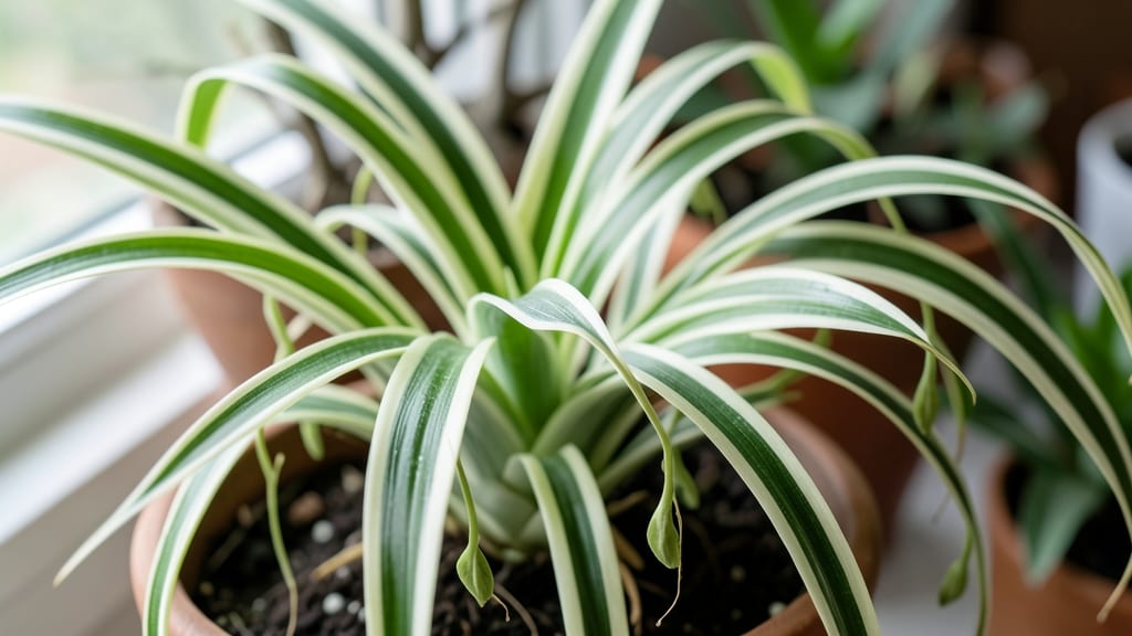 How Much Light Do Spider Plants Need: Thriving in Low to Bright Indirect Sunlight