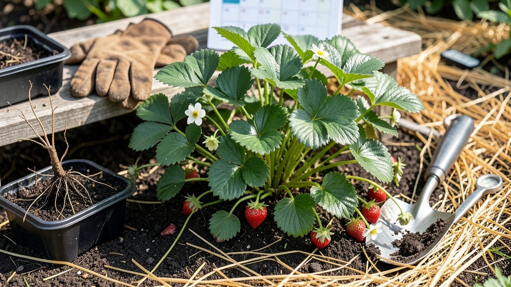 When Do You Plant Strawberries in Kansas: Chill-Hour Needs & Frost-Free Timeline by Variety