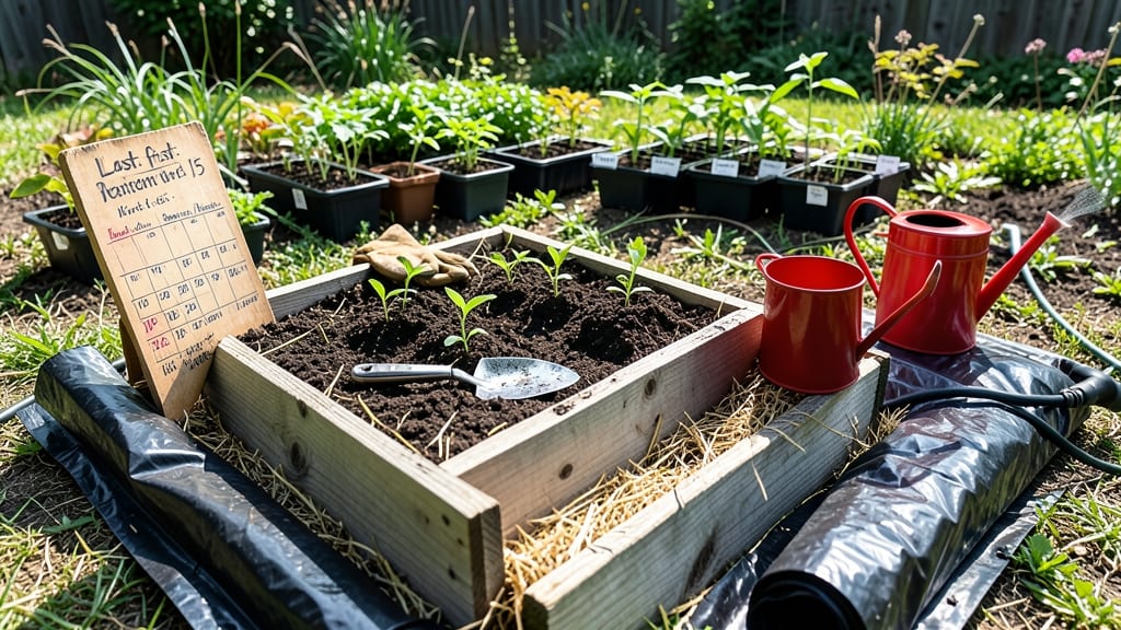 When to Plant a Vegetable Garden in Mississippi: USDA Zone 7b-8a Planting Calendar