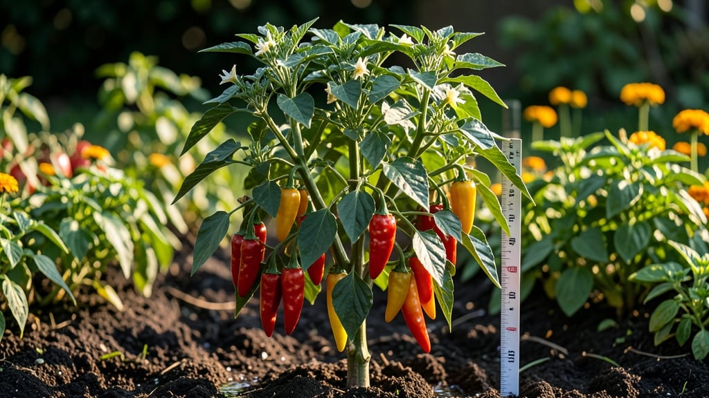 How Tall Do Habanero Plants Grow: Vertical Growth Chart & Space-Saving Tips