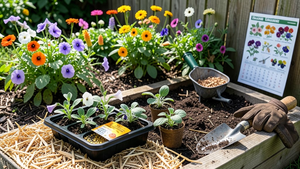 When to Plant Flowers in Delaware: Frost-Free Timeline by Zone 6b-7a